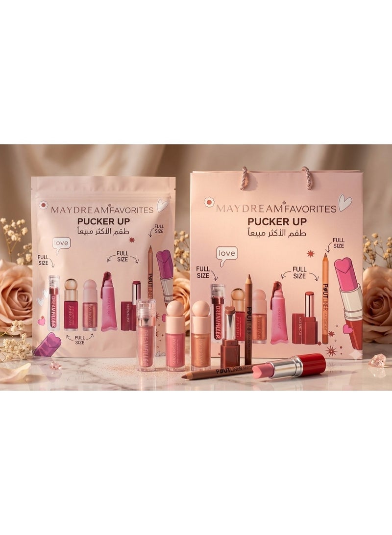 MAYDREAM'S "Pucker Up" Collection – The secret to velvety lips and enchanting shine – The best-selling set - Image 5