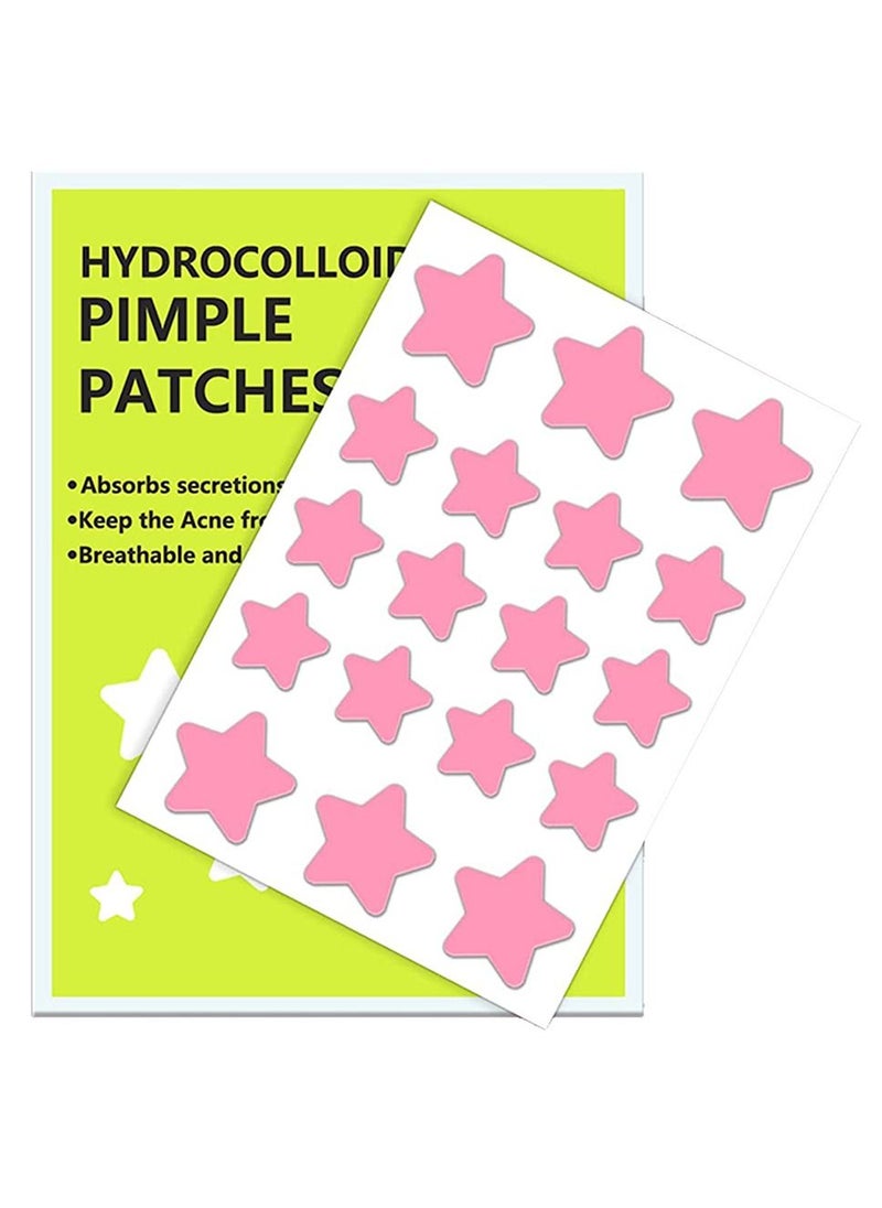 Generic - Star Pimple Patch (18 Counts) Face Acne Patches Star Hydrocolloid Acne Patches - Image 1
