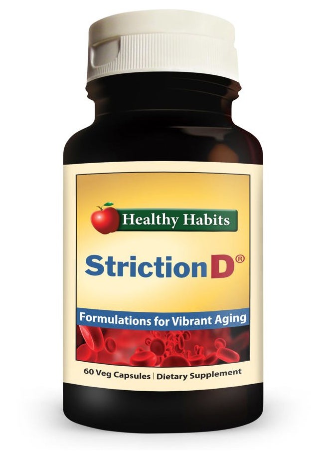 Healthy Habits StrictionD with Glucohelp Banaba Extract Ceylon Cinnamon & Crominex 3  - Image 1