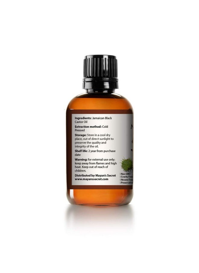 Mayan's Secret Mayan's Secret - Pure Jamaican Black Castor Seed Oil - Nourishing Care for Hair and Skin  - Image 2