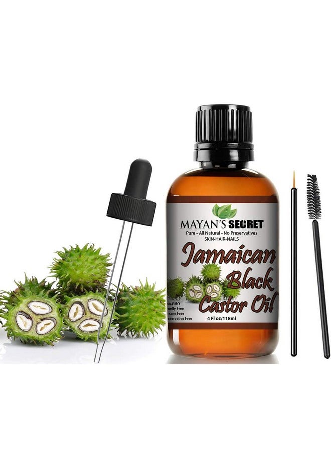 Mayan's Secret Mayan's Secret - Pure Jamaican Black Castor Seed Oil - Nourishing Care for Hair and Skin  - Image 1