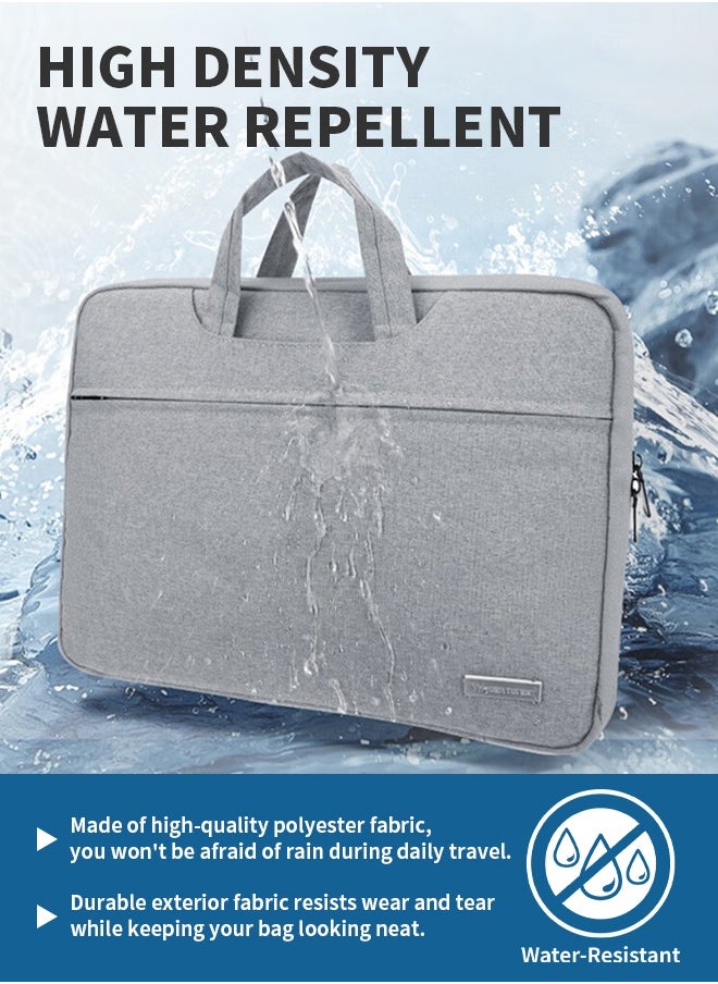 Generic - Shockproof Laptop Bag, Lined Computer Bag, Large Capacity Portable Briefcase, Waterproof And Wear-Resistant, Suitable For Travel, Business Trip, Work, Study - Image 1