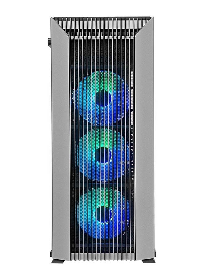 DEEPCOOL - DEEPCOOL CL500 ADD-RGB 4F Mid Tower ATX Computer Cabinet with Magnetic Tempered Glass with 120mmx4 A-RGB Fans Pre-Installed and radiators up to 360mm Front on top - Image 1
