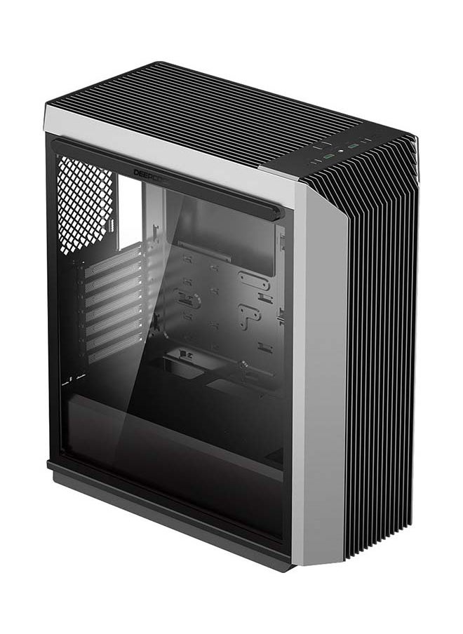 DEEPCOOL - DEEPCOOL CL500 ADD-RGB 4F Mid Tower ATX Computer Cabinet with Magnetic Tempered Glass with 120mmx4 A-RGB Fans Pre-Installed and radiators up to 360mm Front on top - Image 1