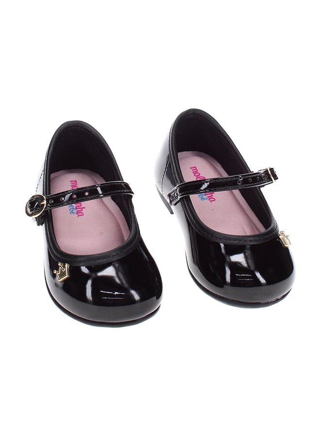 MOLEKINHA باليرينا مسطحة صلبة مع لمسة معدنية - Image 5