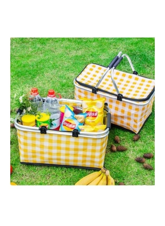 ميكسد 1.8L طوي سلة نزهة كبيرة العزل الحراري - Image 3