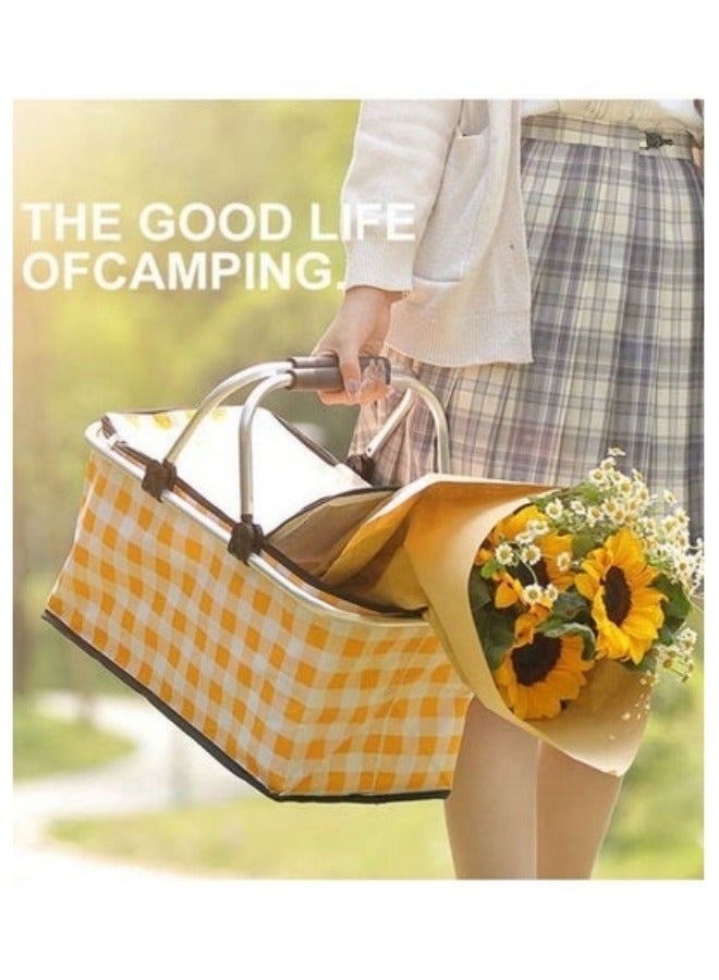 ميكسد 1.8L طوي سلة نزهة كبيرة العزل الحراري - Image 2