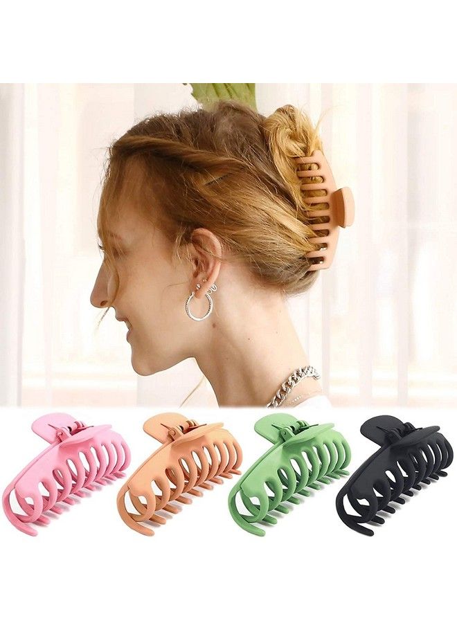 Pactiv Big Hair Claw Clips For Women Large Claw Clip For Thin Thick Curly Hair 90 - Image 4