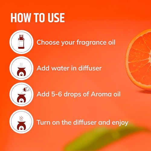 Aromahpure Fragrance Oil | 15 ml | Orange Aroma Oil for Home Fragrance | Best for Aromatherapy | Helps in Meditation | Used in Diffusers, Candles, Air Fresheners, Soaps, IFRA Certified - Image 5