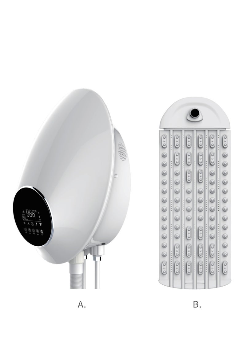 Eivax Hydrogen Molecule Technology Wireless Smart Control Antimicrobial Material Home Hydrogen Bubble Bath Machine  - Image 2