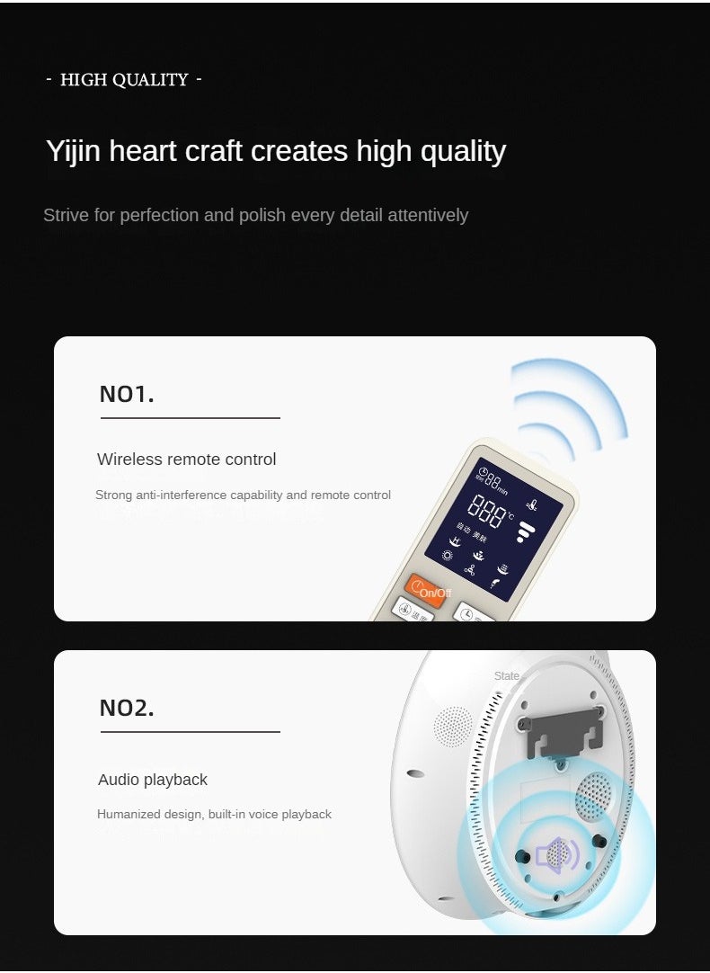 Eivax Hydrogen Molecule Technology Wireless Smart Control Antimicrobial Material Home Hydrogen Bubble Bath Machine  - Image 4