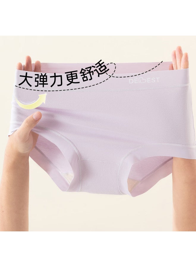 Top melon Dingguagua Dingguagua Women's Cotton Antibacterial Seamless High-waist Underwear 5-pack M 160 - Image 2