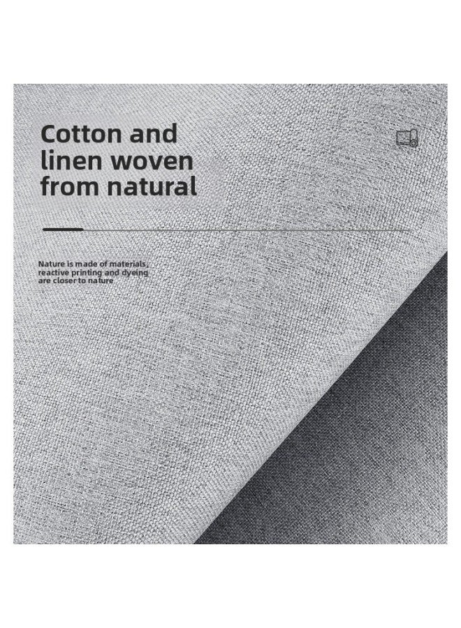 Source Cotton And Linen Mouse Pad Oversized Keyboard Pad Thickened Non-slip Wear-resistant Scratch-resistant Office Desk Pad Linen Pad-Color:30*80cm-Pattern:Brown (cotton And Linen + Rubber Bottom)