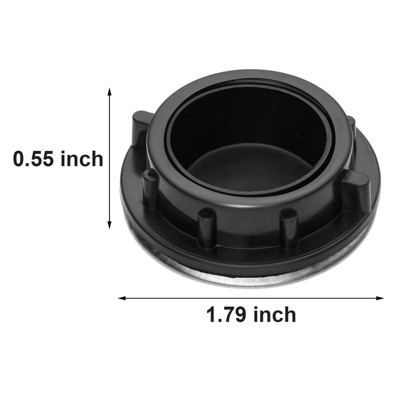 Tatuo 2 Pack Sink Hole Plug Sink Tap Hole Cover Kitchen Faucet Cover Stainless Steel(1-1.4 Inch Diameter, 0.55 Inch Height) - Image 2