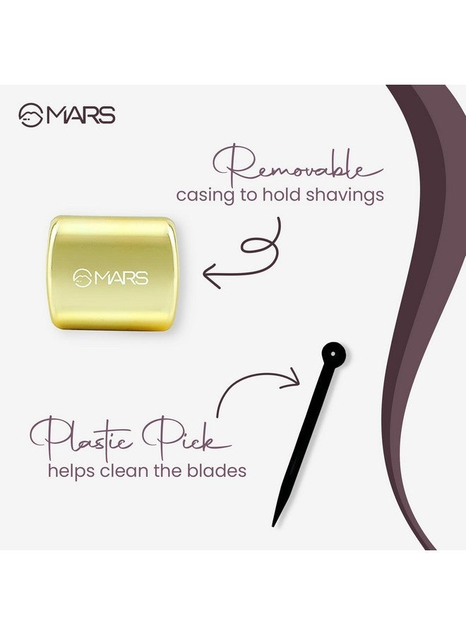 مارس مبراة احترافية 2 في 1 Dual Shapener I | لشحذ أي نوع من أقلام الرصاص وأقلام الشفاه | صغيرة الحجم وقابلة للحمل - Image 5