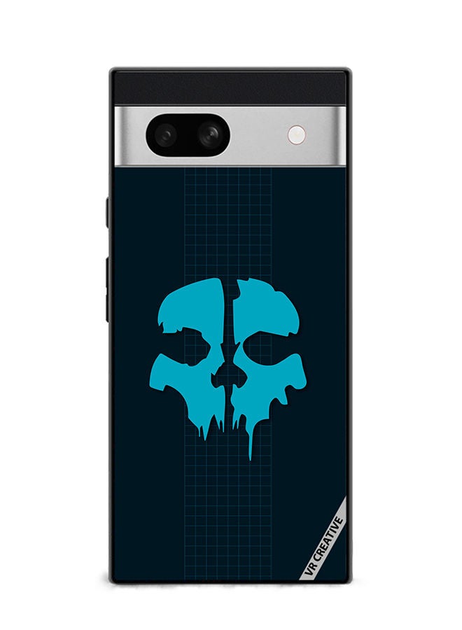 VR CREATIVE Protective Case Cover For Google Pixel 7a Call Of Duty Ghosts Design Multicolour - Image 1