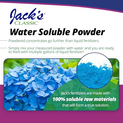 Jacks Classic Jack's Classic 7-3-3 Hydrangea Blue Water-Soluble Fertilizer with Micronutrients to Enhance Blue Flowers, 1.5lbs - Image 5