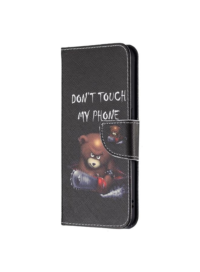 اس-توب جراب لهاتف OPPO Reno6، جراب جلدي أفقي قابل للطي بنمط رسم ملون مع حامل وفتحات للبطاقات ومحفظة - Image 2