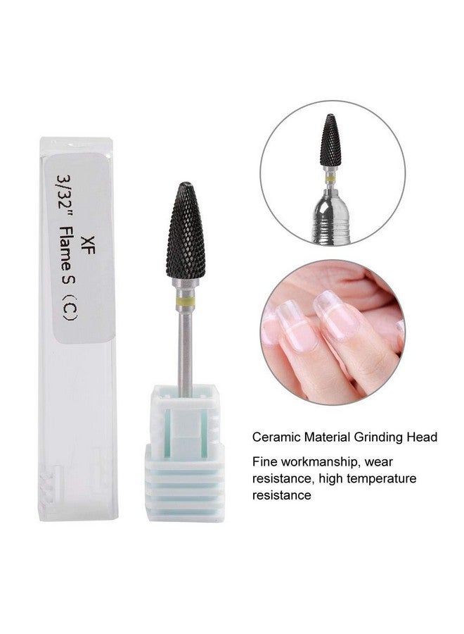 Cimenn Nail Drill Bit Set, Nail Drill Bits Holder, Ceramic Cylinder Shape Grinding Head Nail Drill Bit For Nail Polishing Manicure Tools(01) - Image 4