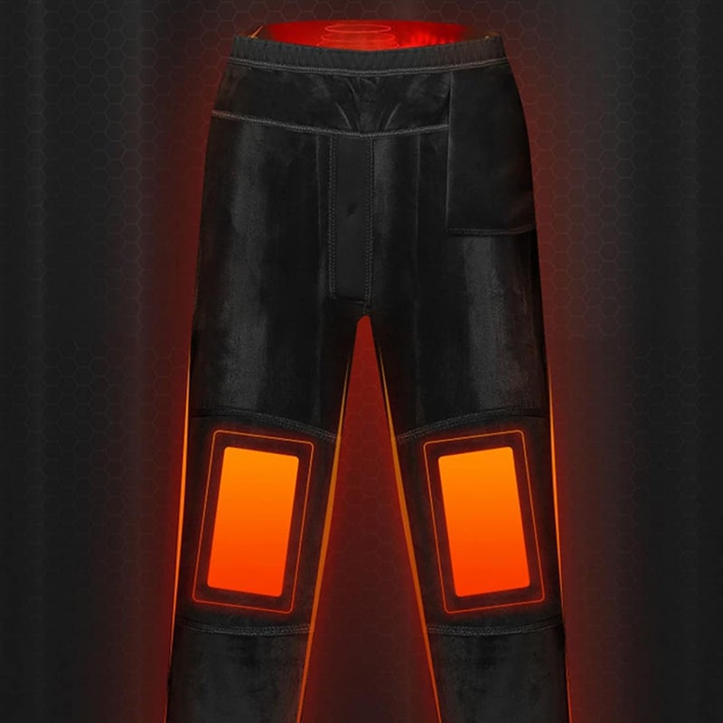 klarako Men Heating Pants,Heating Trousers Winter Warm,Winter Outdoor 3 Gears Temperature Electric Thermal Heating Trousers - Image 4