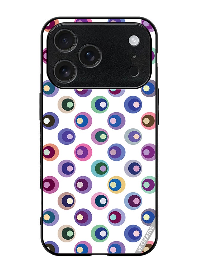 VR CREATIVE Protective Case Cover For Apple iPhone 17 Pro Max Mix Pattern Design Multicolour