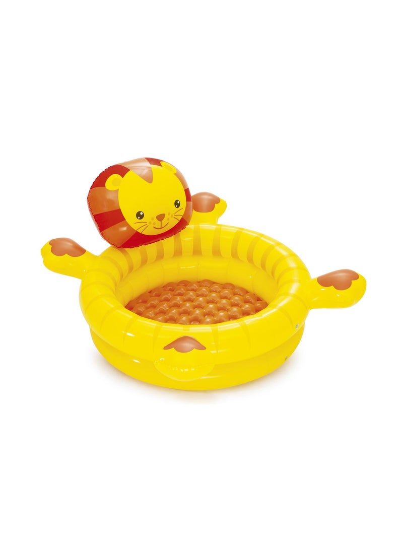 Bestway Bestway® 44" x 39" x 24"/1.11m x 98cm x 61.5cm Cuddly Cub Ball Pit  - Image 1