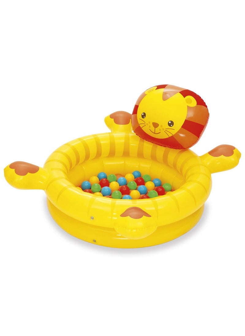Bestway Bestway® 44" x 39" x 24"/1.11m x 98cm x 61.5cm Cuddly Cub Ball Pit  - Image 2