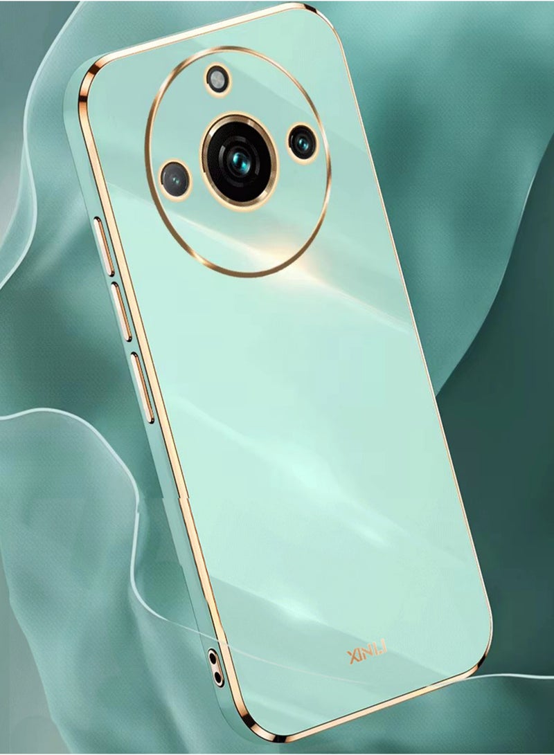 شين لي تونج جراب Honor X9d، غطاء واقٍ ناعم رفيع، جراب هاتف، تصميم نحيف، أنيق، مقاوم للخدش، مطلي بطلاء عالي الجودة، واقي - أخضر - Image 2