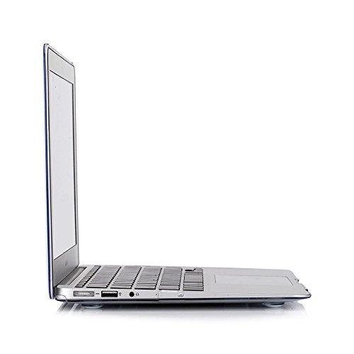 RUBAN Case for MacBook Air 11 Inch Release (A1370/A1465) - Slim Snap On Hard Shell Protective Cover and Keyboard Cover for MacBook Air 11, Crystal Clear - Image 5