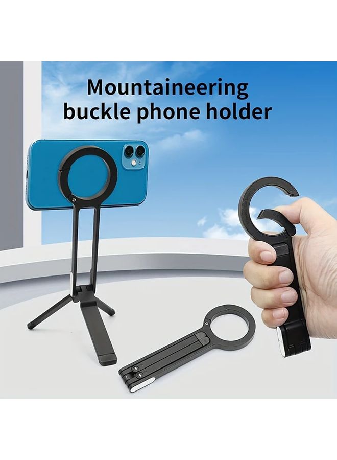 RT 777 Magnetic Phone Tripod Holder Folding Aluminum Alloy Super Strong Quick Mount Clip - Image 4