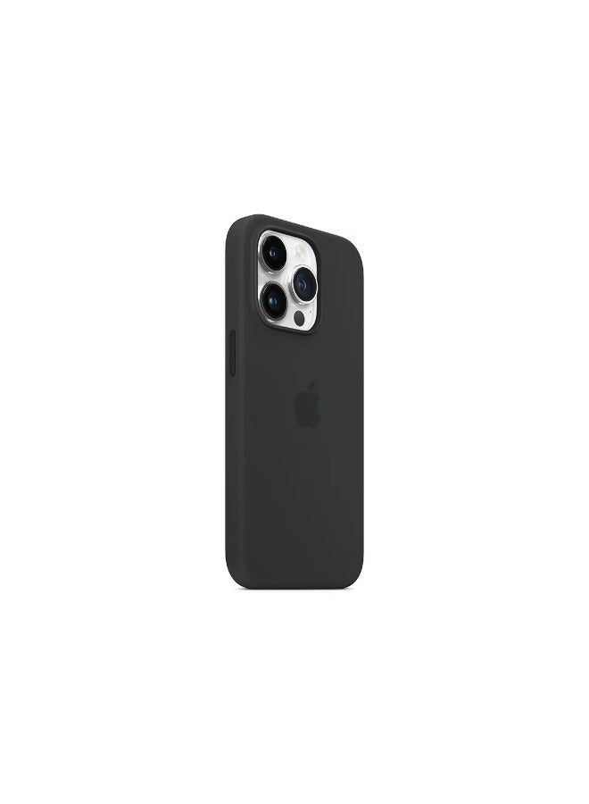 فريق ديلوكس غلاف سيليكون آيفون 14 برو ماكس مع MagSafe (Midnight) - Image 2