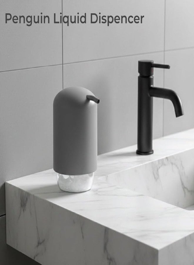Ansawi Cute Penguin Soap Dispenser | Refillable Liquid Pump Bottle for Handwash, Lotion & Dishwash | Stylish Countertop Dispenser for Bathroom & Kitchen Sink (1 Pc) - Image 4