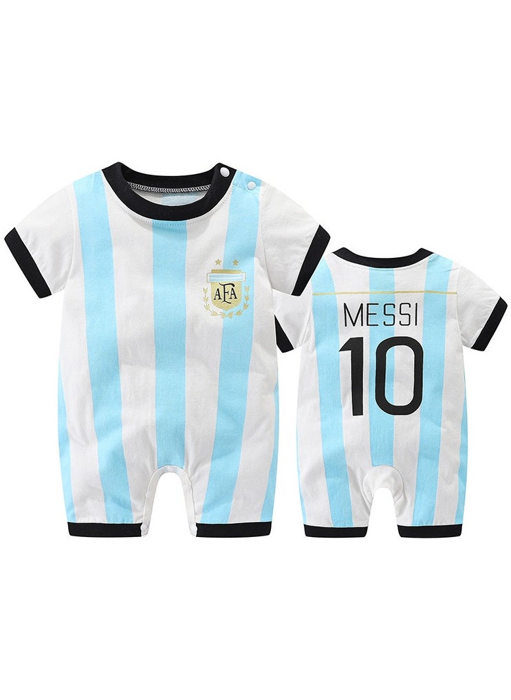 SKT Shiketro Newborn Baby Summer Clothes 0-3 Months Baby Romper Sports Jumpsuit 