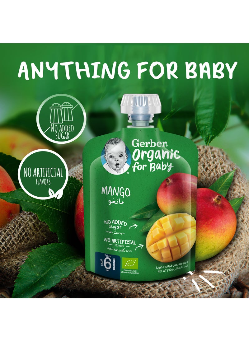 Gerber Organic Mango Puree  - Image 4