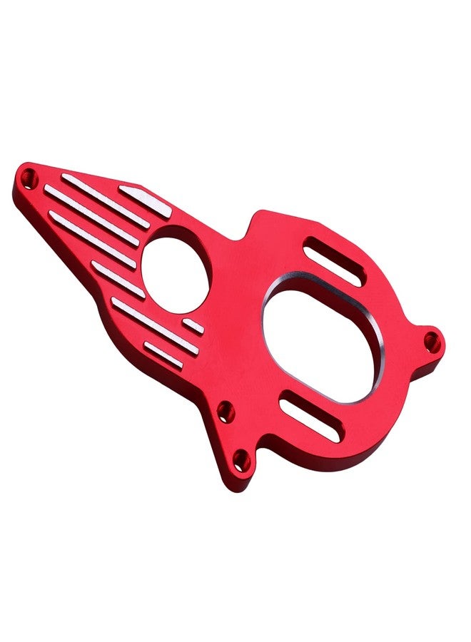 Hobbyfire Adjustable Aluminum Motor Mount for 1/10 ARRMA Granite Mega, Typhon, Big Rock, Senton 3S, Outcast 4S, Kraton 4S RC Cars, Metal Motor Plate Mount Bracket (Red) - Image 3