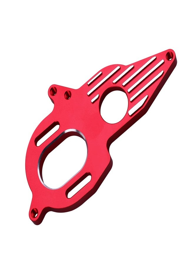 Hobbyfire Adjustable Aluminum Motor Mount for 1/10 ARRMA Granite Mega, Typhon, Big Rock, Senton 3S, Outcast 4S, Kraton 4S RC Cars, Metal Motor Plate Mount Bracket (Red) - Image 2