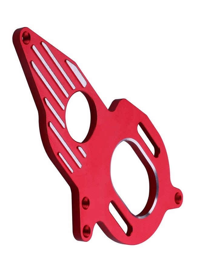 Hobbyfire Adjustable Aluminum Motor Mount for 1/10 ARRMA Granite Mega, Typhon, Big Rock, Senton 3S, Outcast 4S, Kraton 4S RC Cars, Metal Motor Plate Mount Bracket (Red) - Image 5