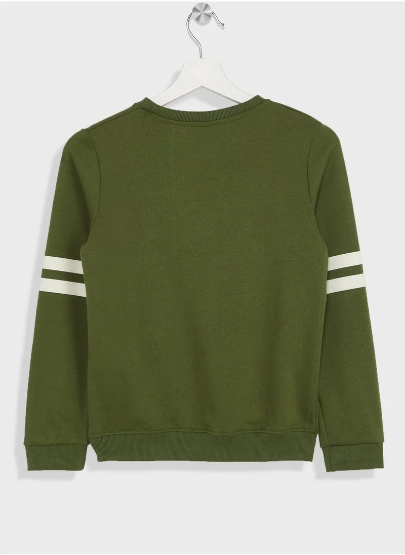Pinata Boys Text Printed Sweatshirt