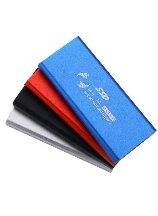 High-speed NGFF To USB3.0 Mobile Hard Drive Box M.2 Supports Solid-state Notebook SSD Hard Drive Aluminum Alloy-Color:Black