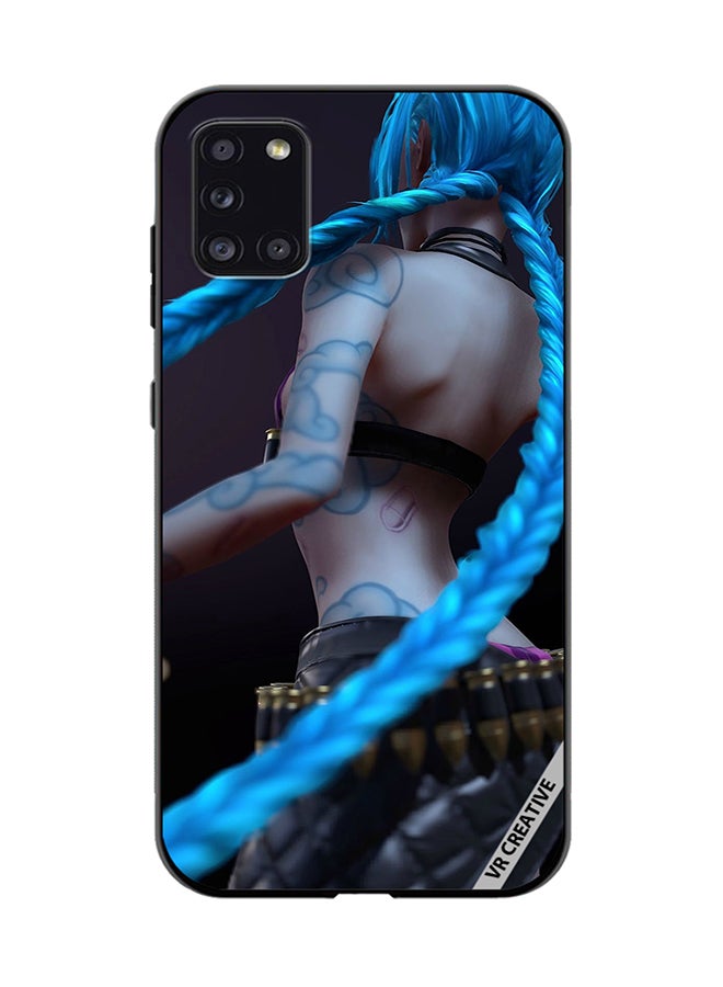 VR CREATIVE Protective Case Cover For Samsung Galaxy A31 Jinx League Of Legends Design Multicolour - Image 1