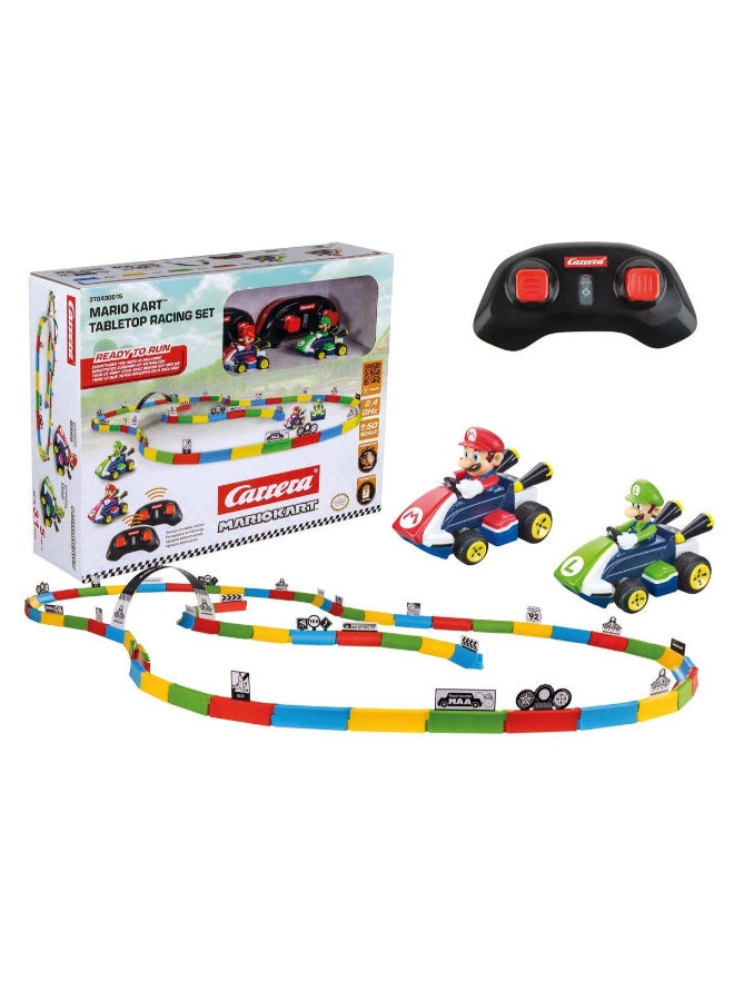 Carrera مجموعة سباق الطاولة كارييرا نينتندو ماريو كارت مع سيارات سلاوت ماريو ولويجي (1:50) - Image 2