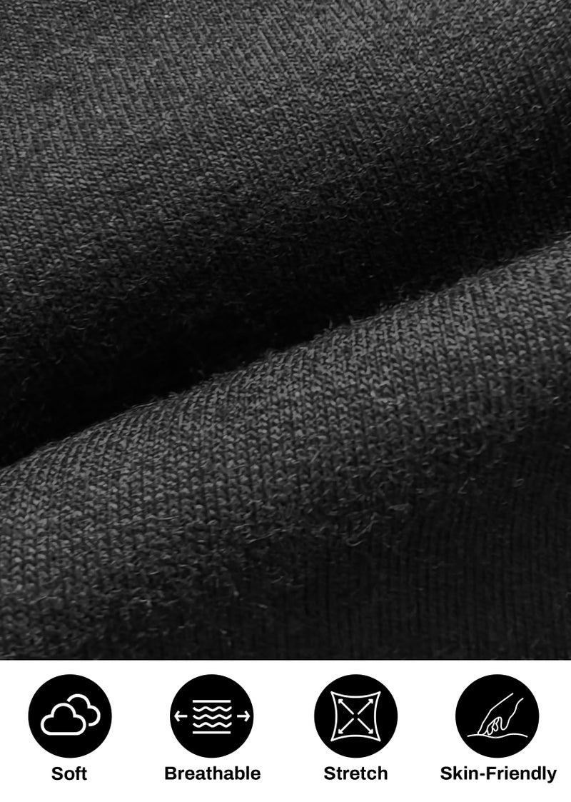 VOGRYE 3 Pack Boys Cotton Toddler Sweatpants Boys Joggers Pants with Pocket Drawstring for Kids 2T-6T - Image 3