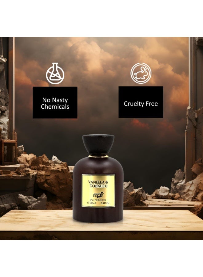 إم بي إف فانيليا وتبغ - عطر للجنسين - 100 مل - Image 2
