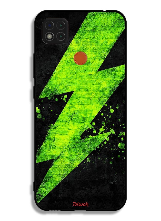 Tolwak Xiaomi Redmi 9C Protective Case Cover Electric Pattern  - Image 2