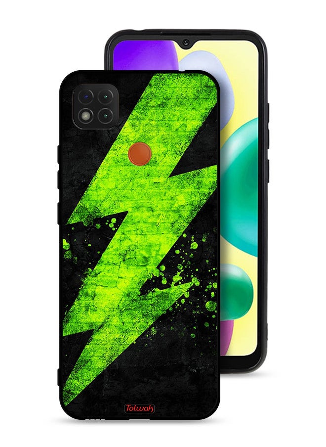 Tolwak Xiaomi Redmi 9C Protective Case Cover Electric Pattern  - Image 1