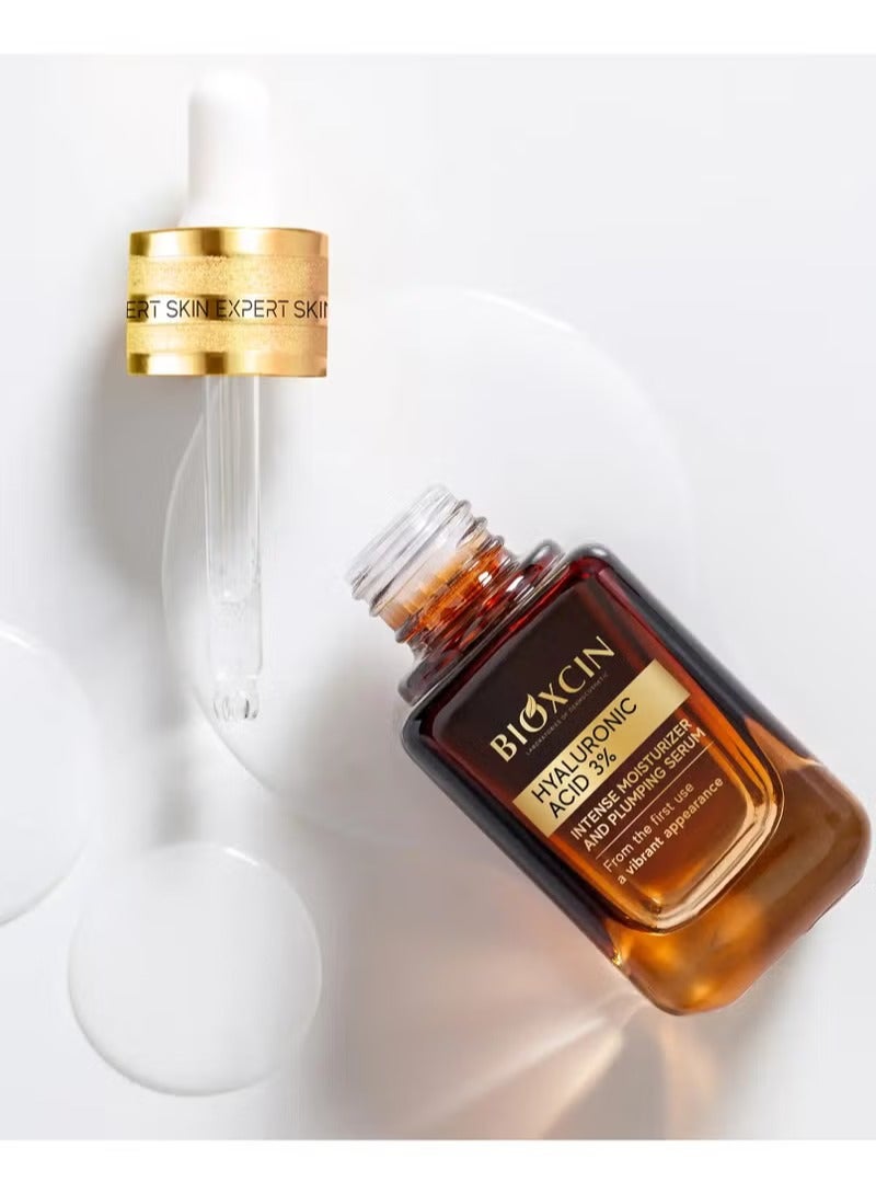 بيوكسين مرطب بحمض الهيالورونيك %3 مكثف ومصل ممتلئ 30 مل - Image 4