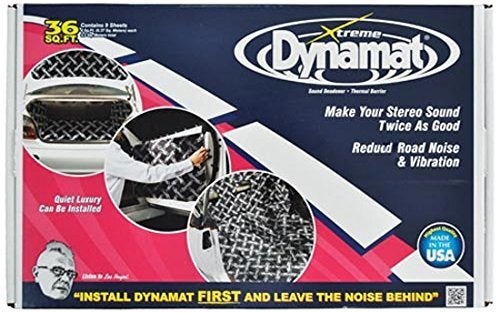 Dynamat 10455 18 x 32 x 0067 Thick SelfAdhesive Sound Deadener with Xtreme Bulk Pack Set of 9 by Dynamat