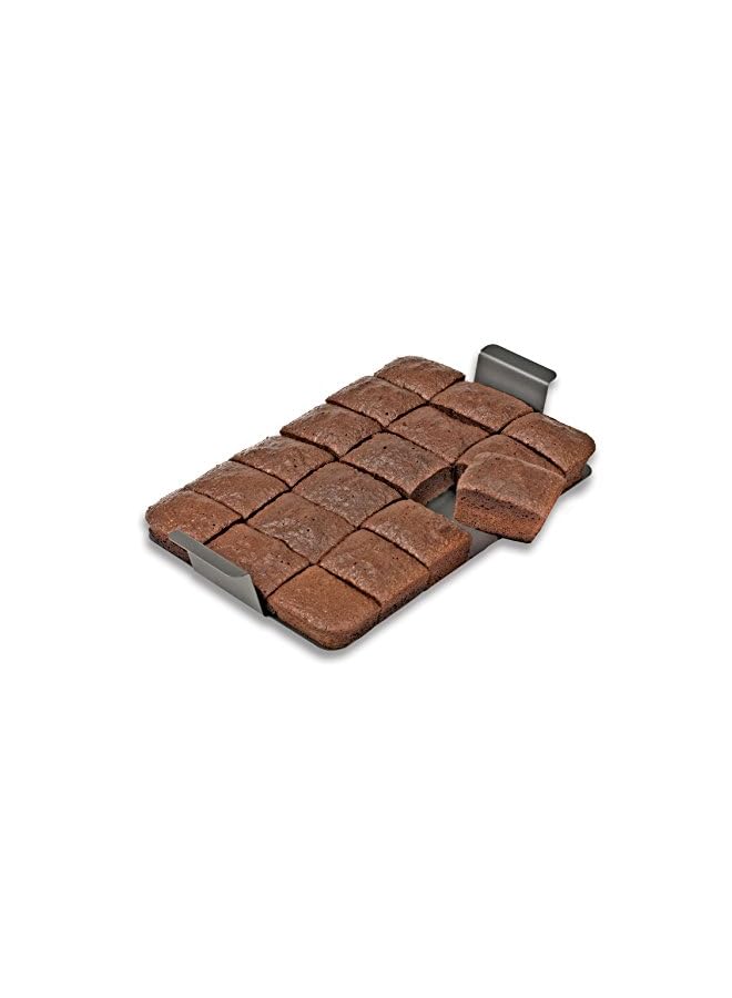 Metallic Ns Three Piece Brownie Pan Set - 23X33X4cm, Sleeved - Image 4