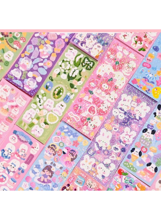 Children's Toys 8 10 Little Girl's Birthday 7 Girls 3 1 6 Years Old 5 Girls 9 3-Colour:Junior—trial Version Guka Sticker Set—free Storage Bucket - Image 4