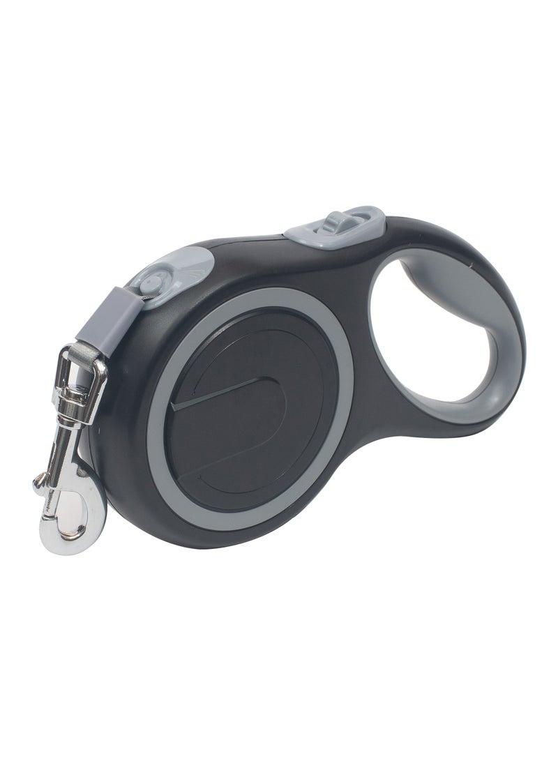 PL - مقود قابل للسحب للحيوانات الأليفة كبير 5M/50KG - رمادي